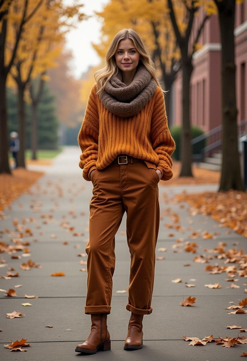 fall outfit for school