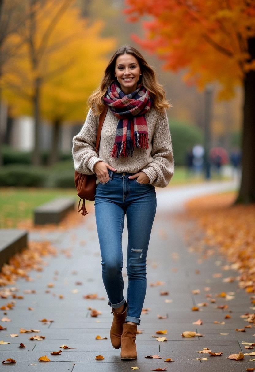 fall outfit for school