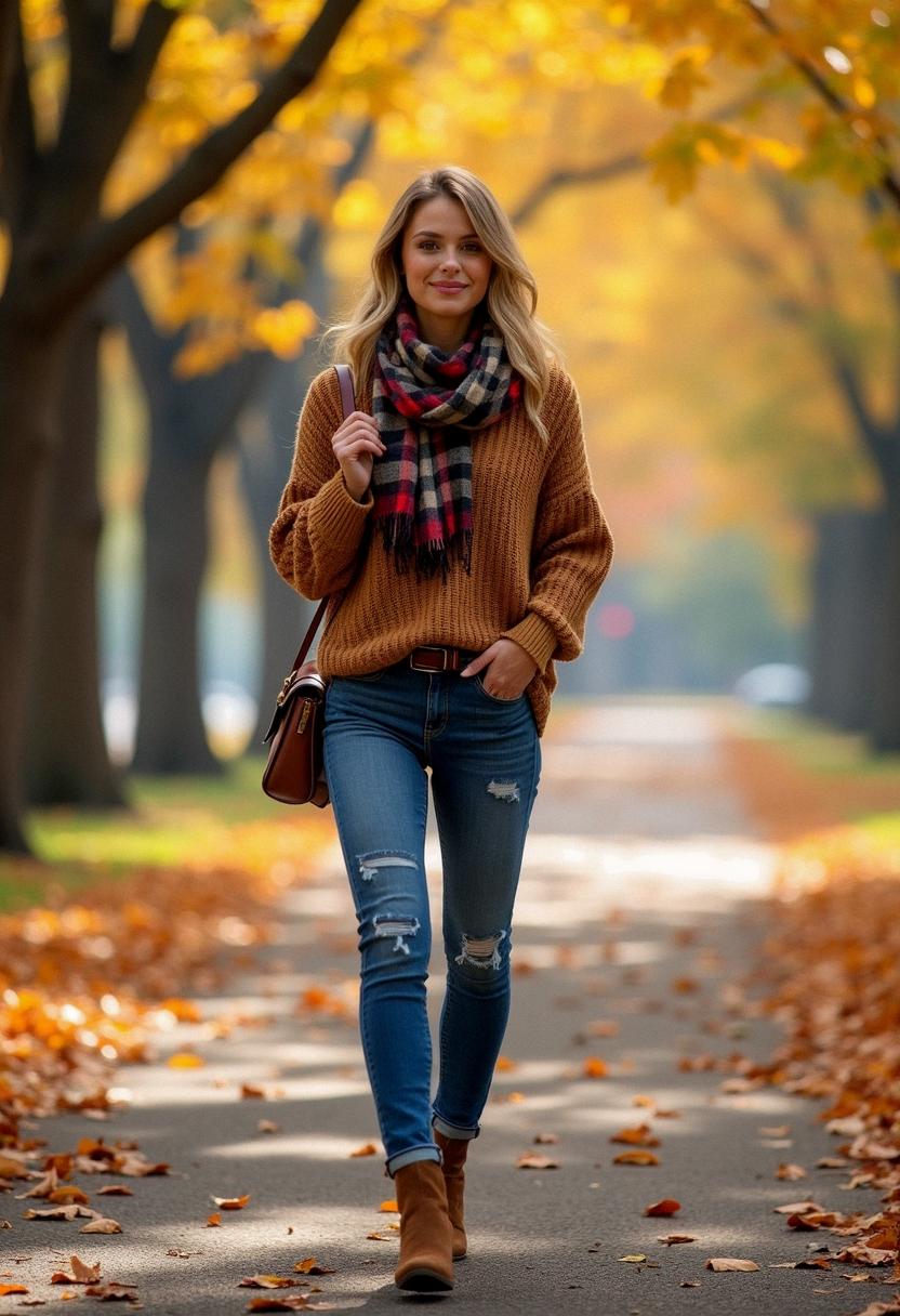 fall outfit for school
