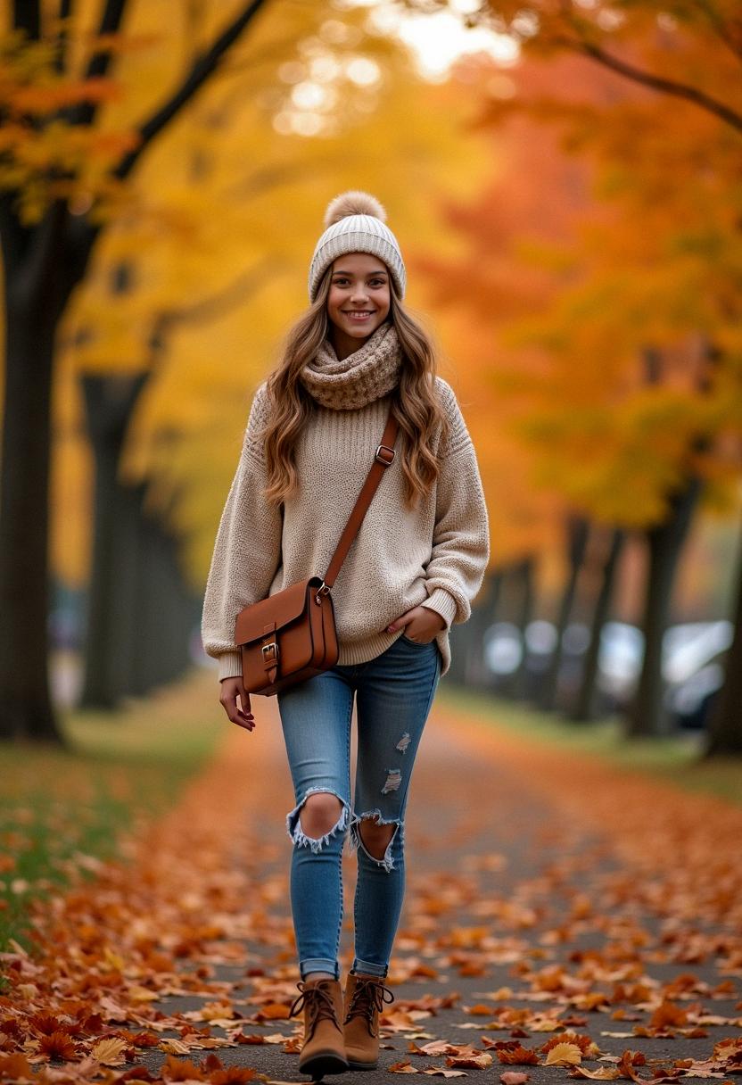 fall outfit for teens