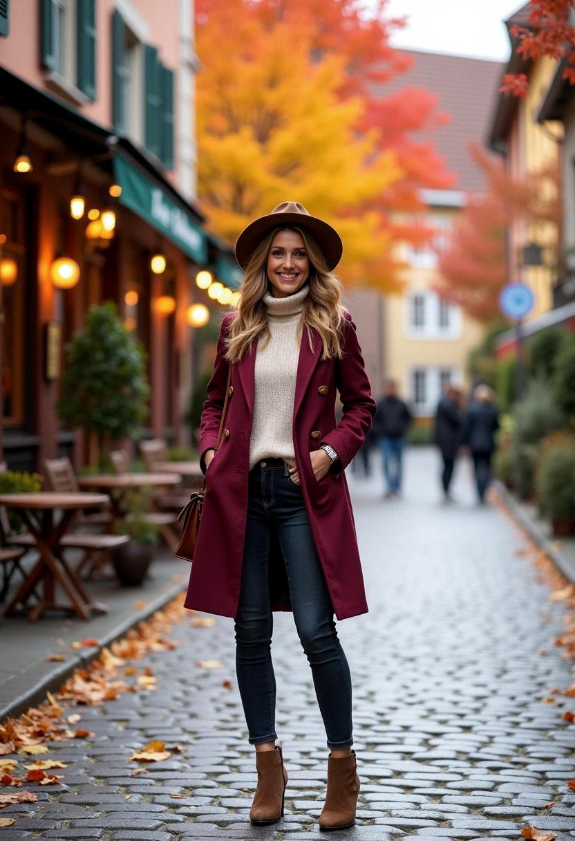 fall outfit for travel