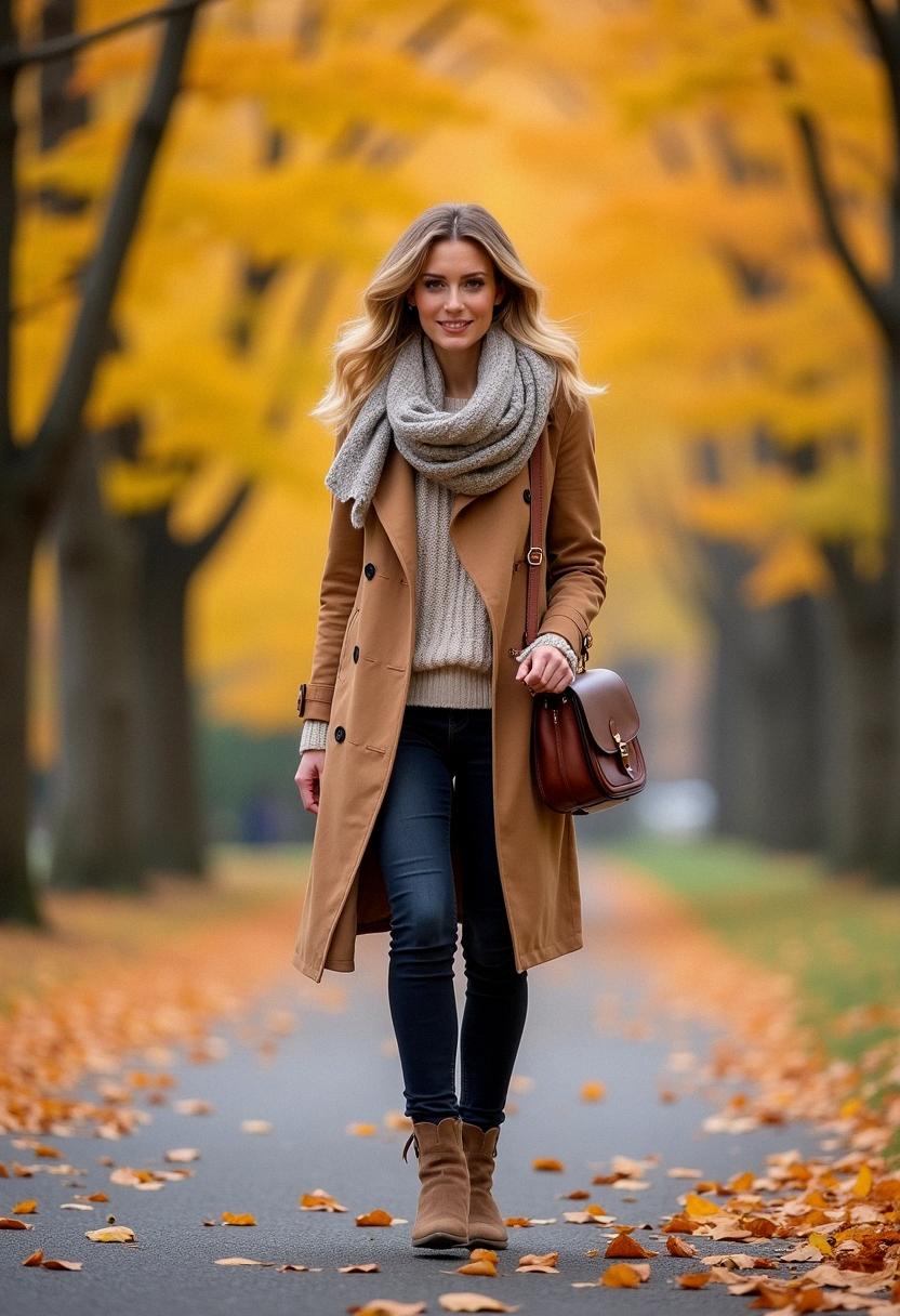 fall outfit for travel