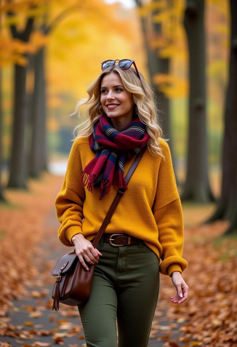 fall outfit for travel