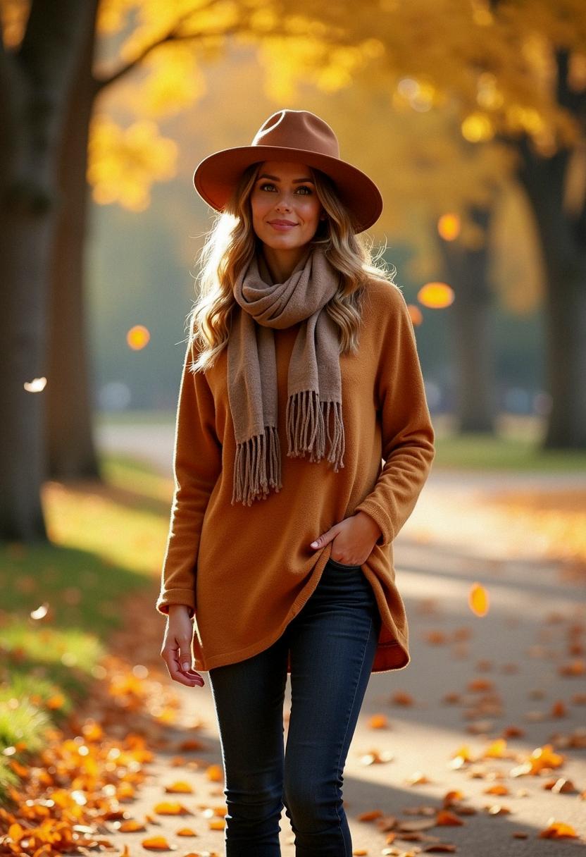 fall outfit tunic