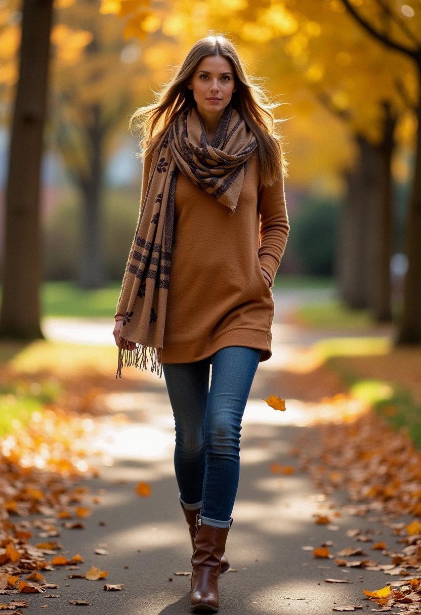 fall outfit tunic