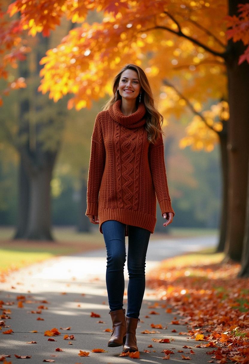 fall outfit tunic