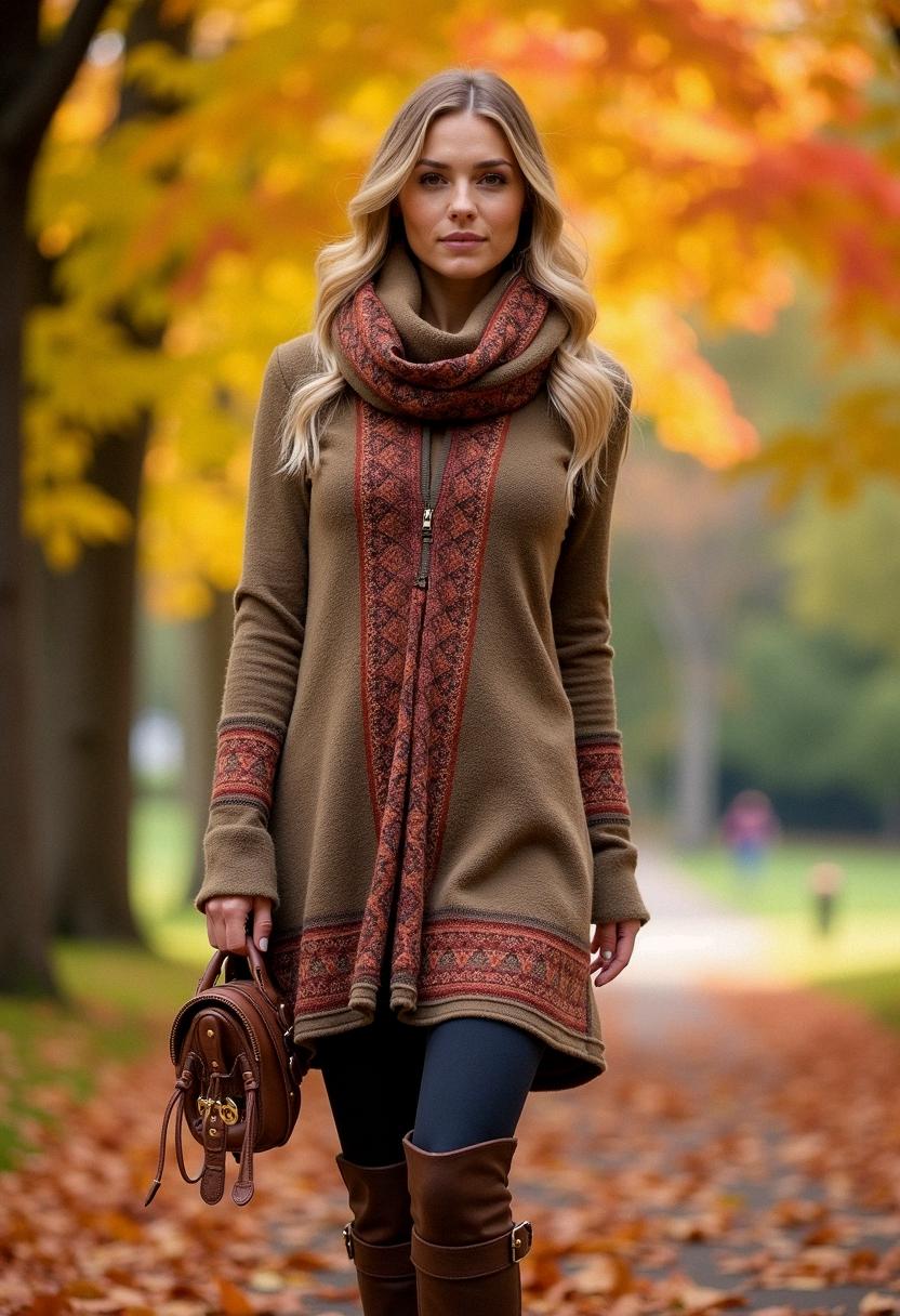 fall outfit tunic