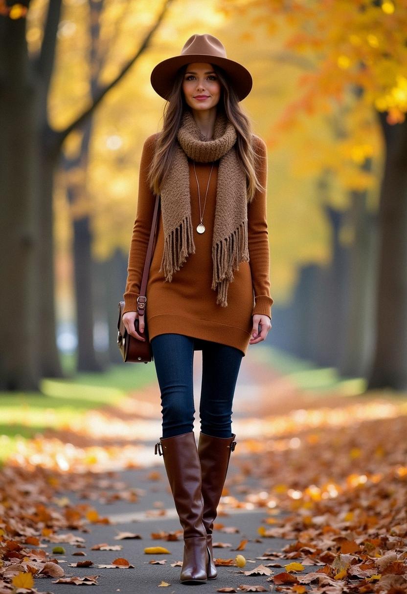 fall outfit tunic