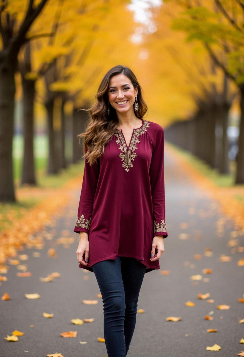 fall outfit tunic