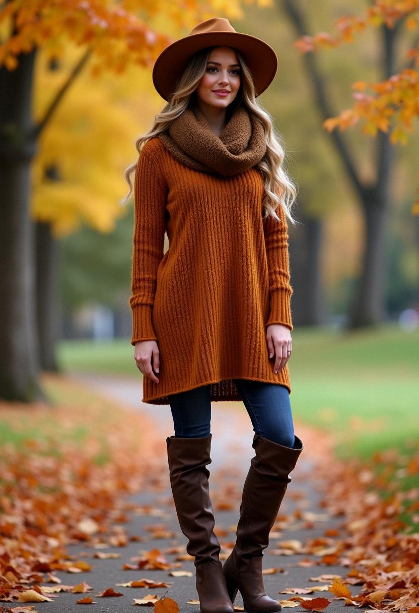 fall outfit tunic