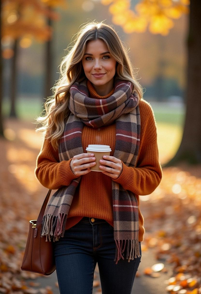 warm fall outfit