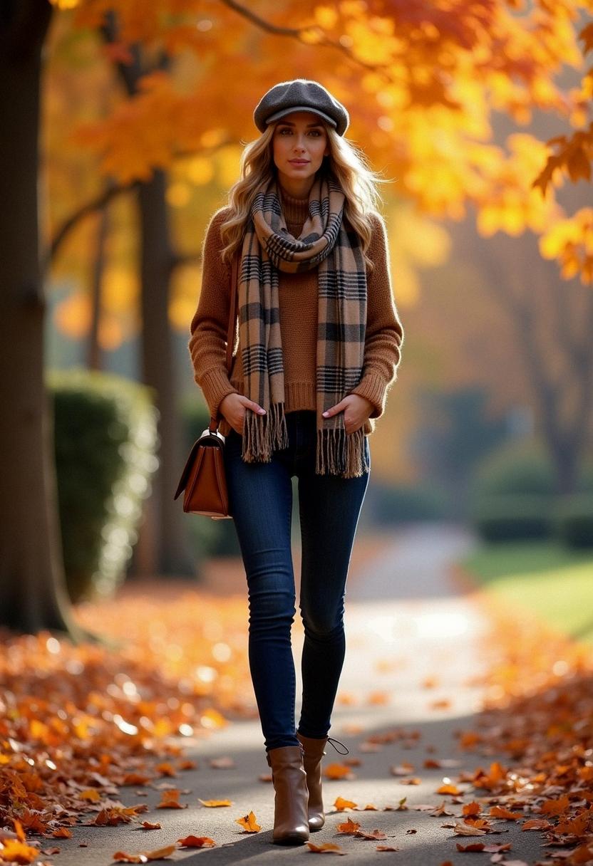 warm fall outfit