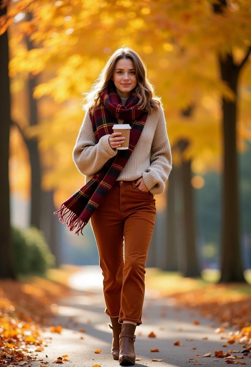 warm fall outfit