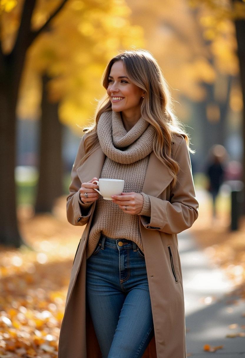 warm fall outfit