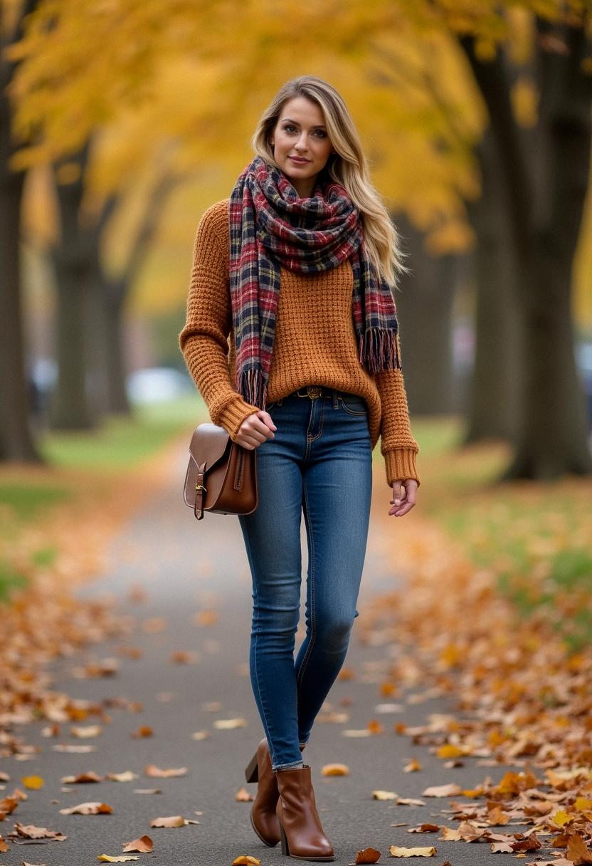 warm fall outfit