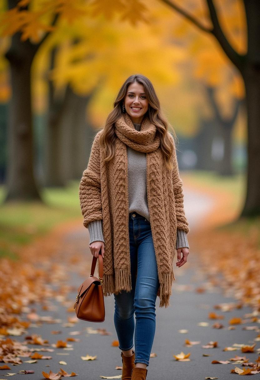 warm fall outfit