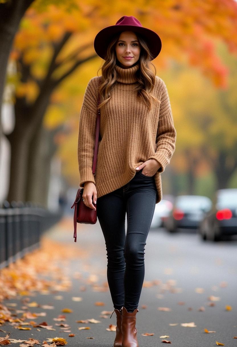 warm fall outfit