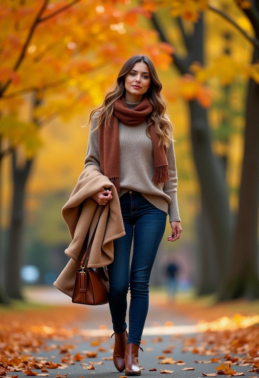 warm fall outfit