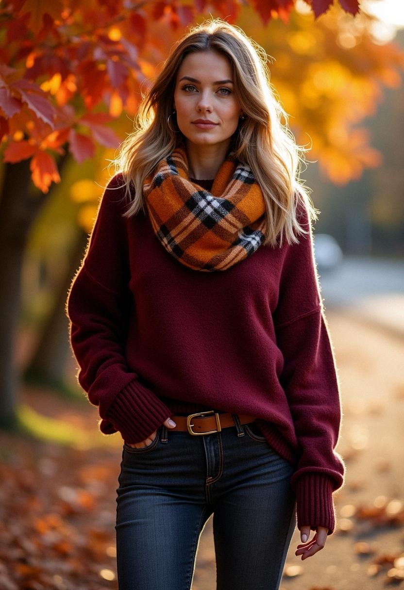 warm fall outfit