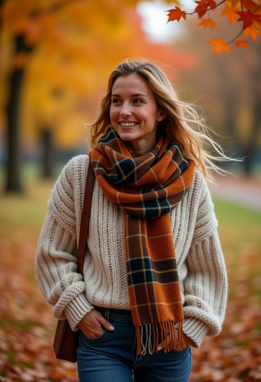 warm fall outfit