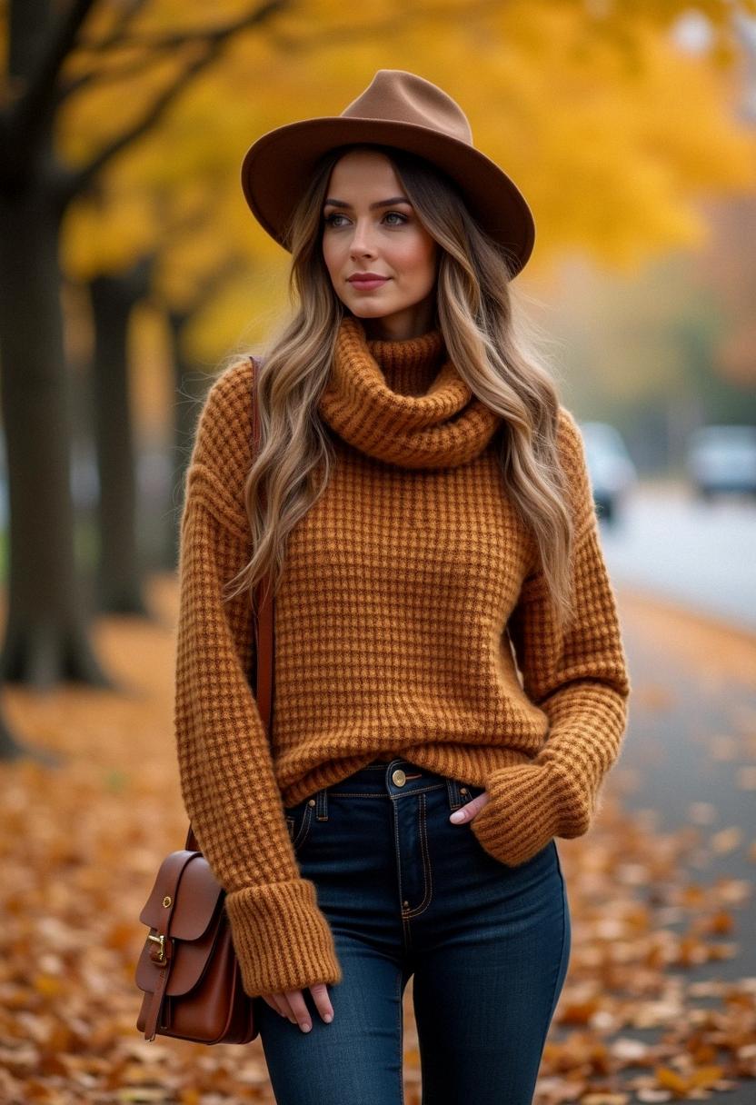 warm fall outfit