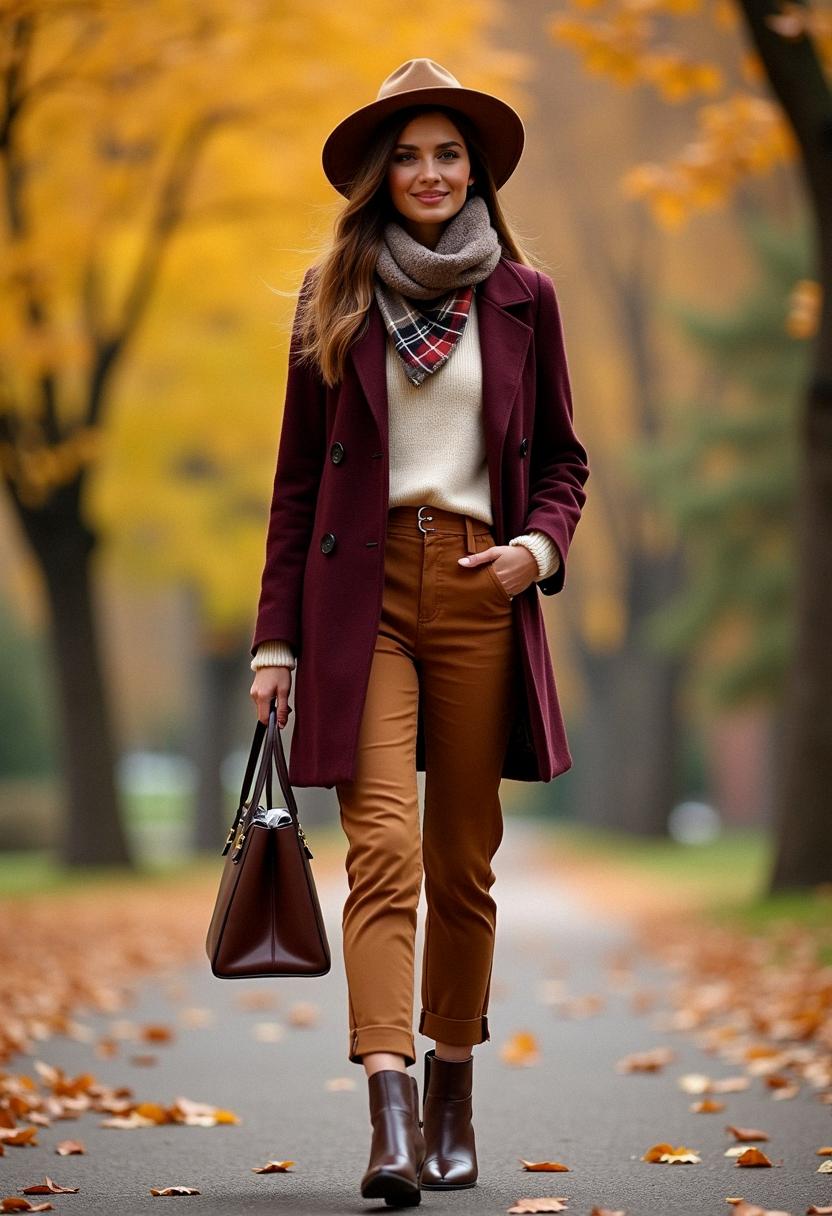 warm fall outfit