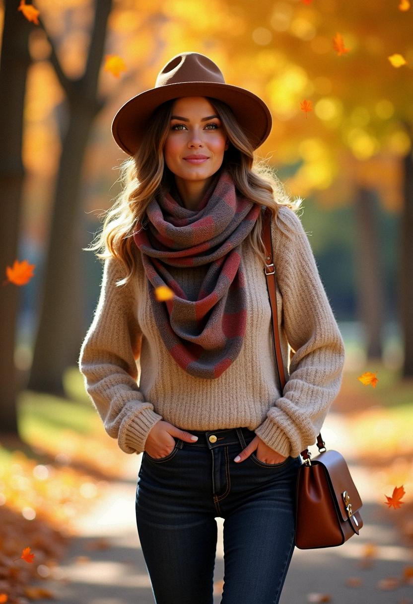 warm fall outfit