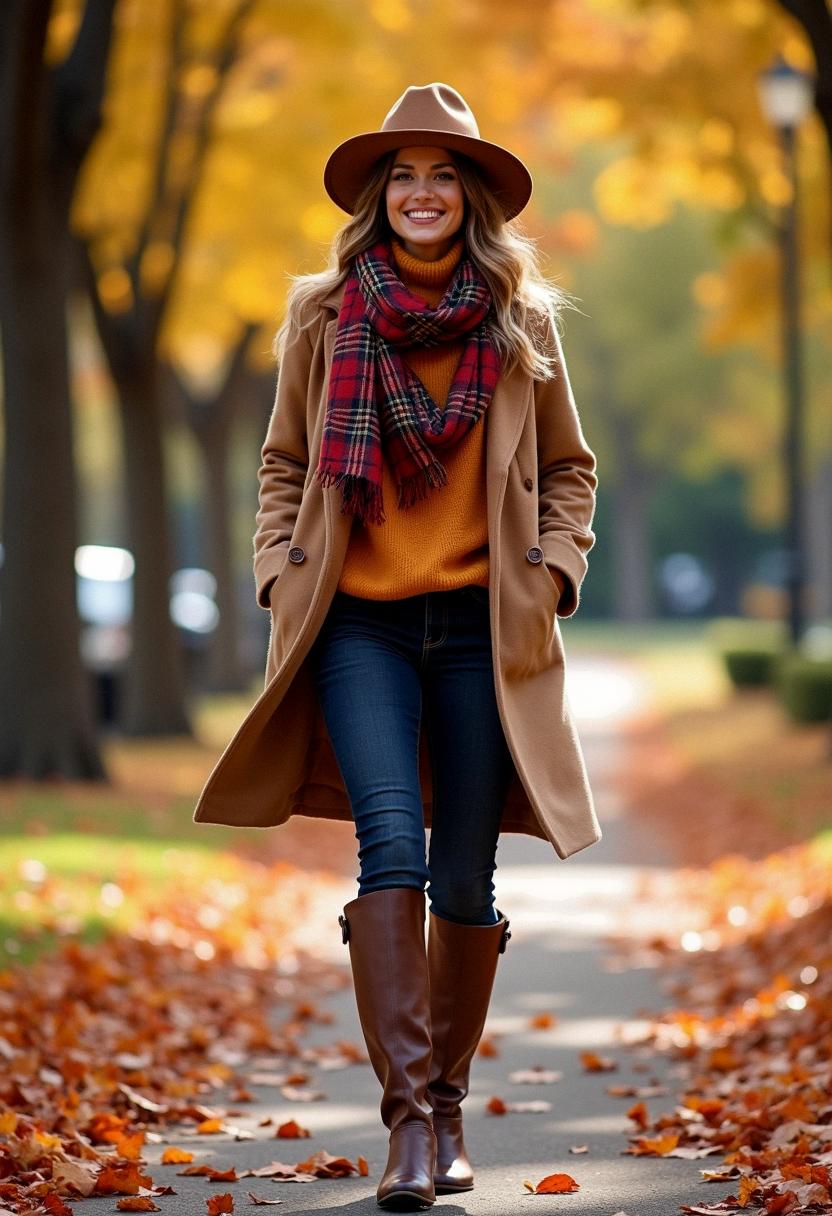 warm fall outfit