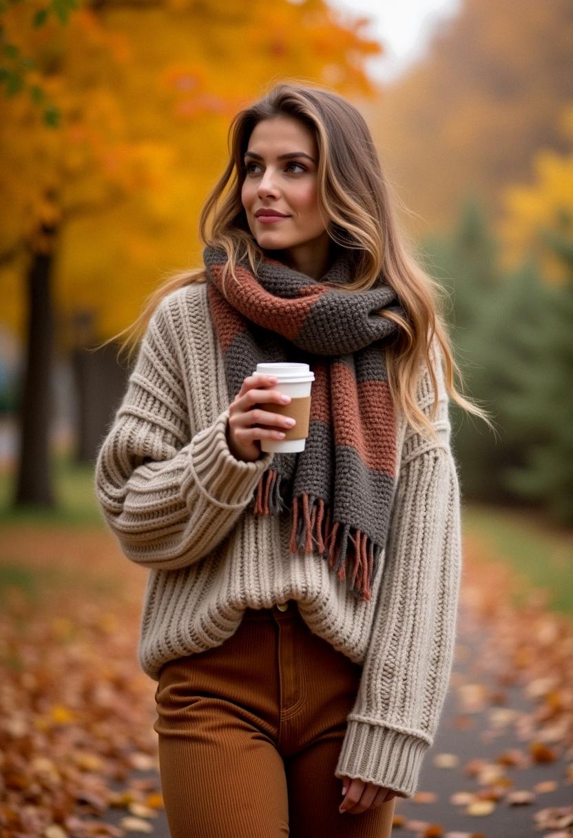 warm fall outfit
