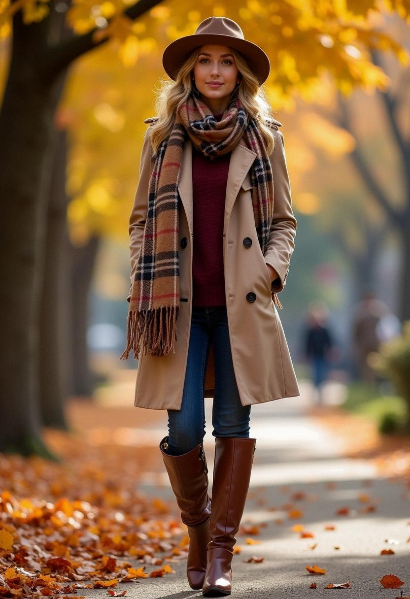 warm fall outfit