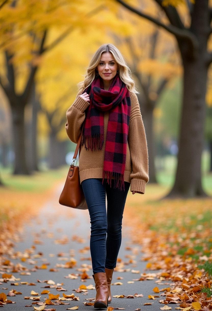 warm fall outfit