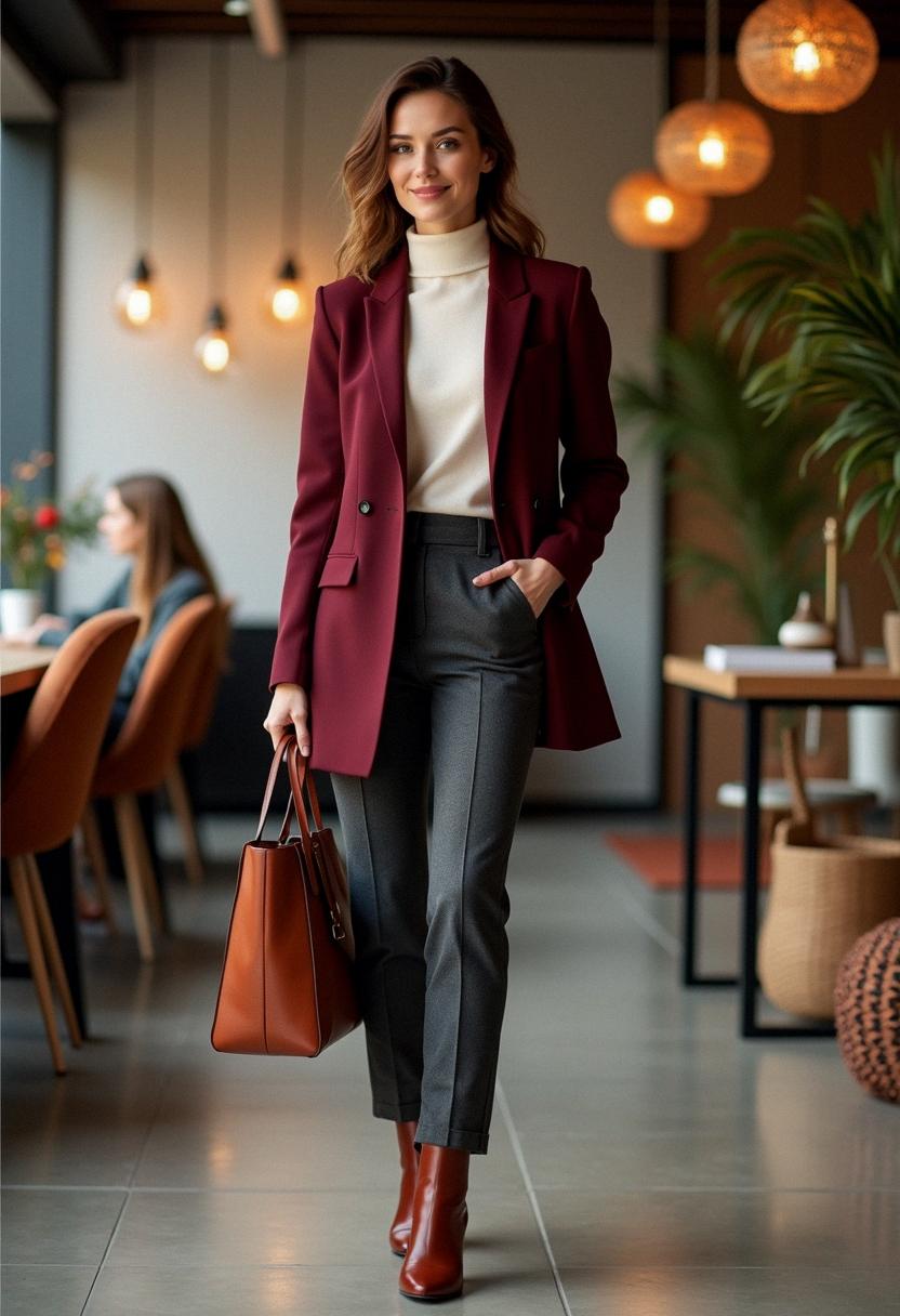 fall outfit for work