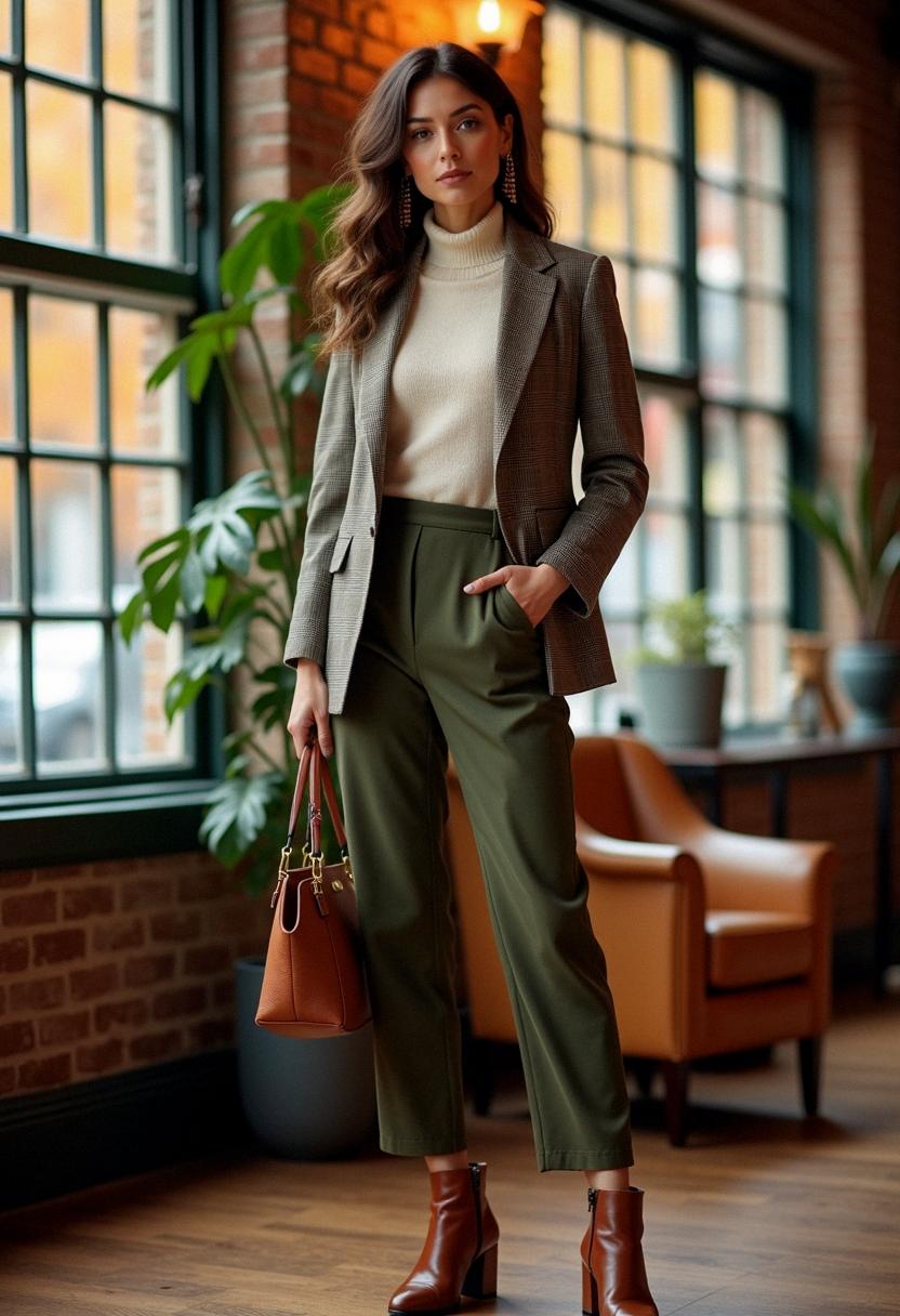 fall outfit for work