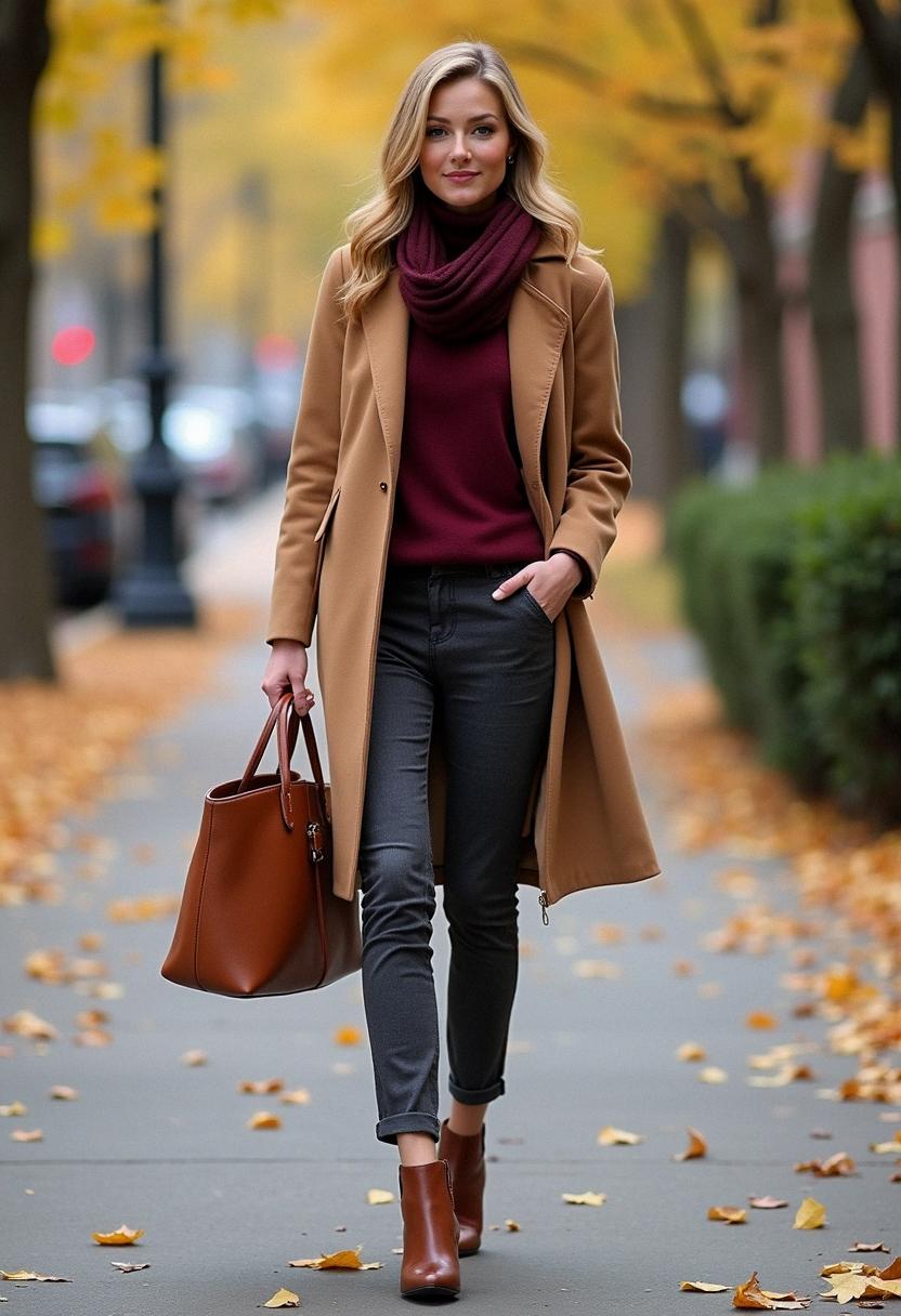 fall outfit for work