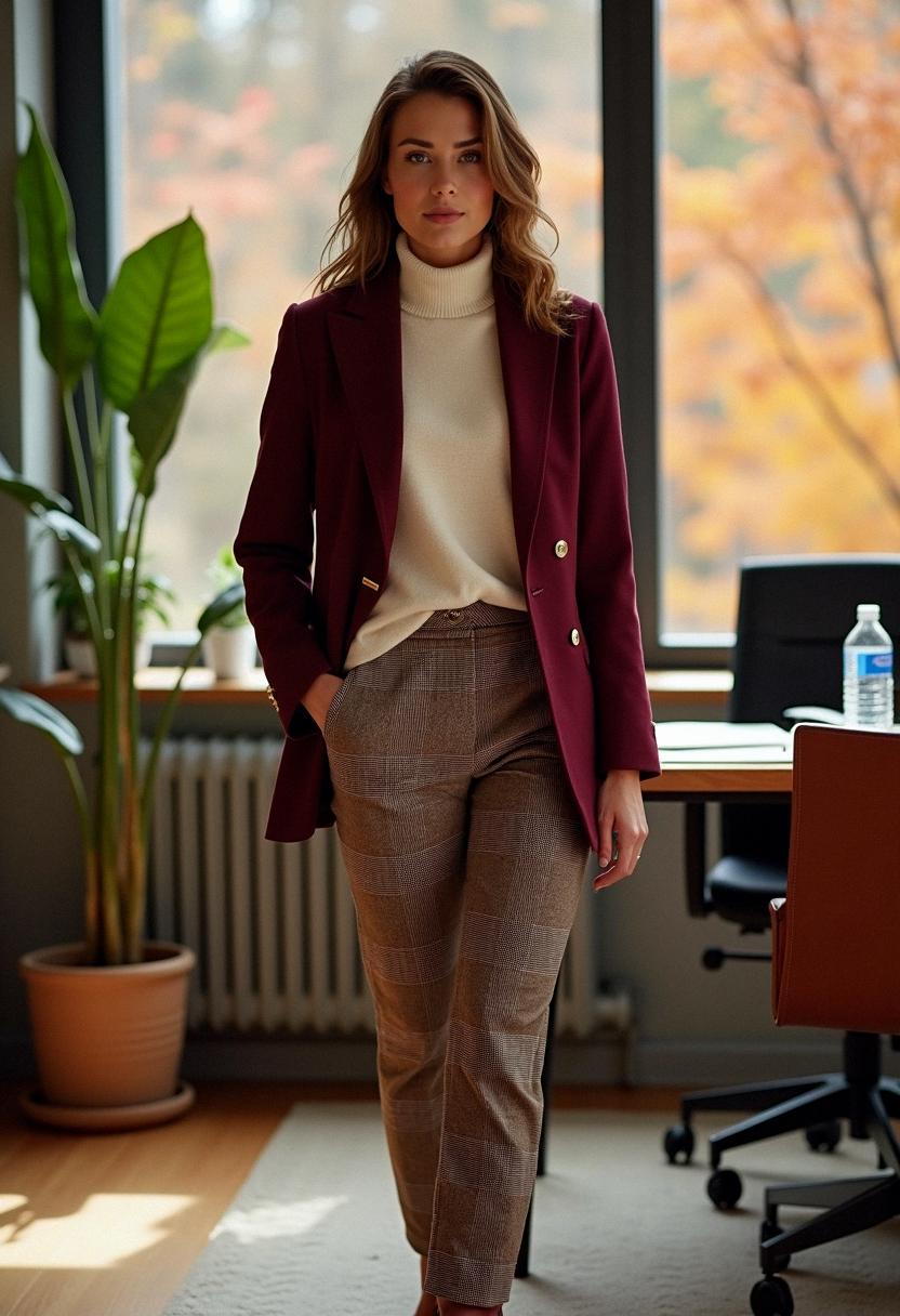 fall outfit for work
