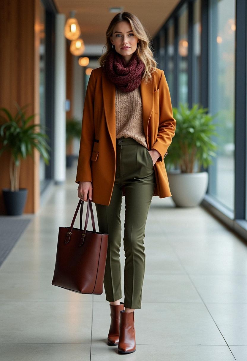 fall outfit for work