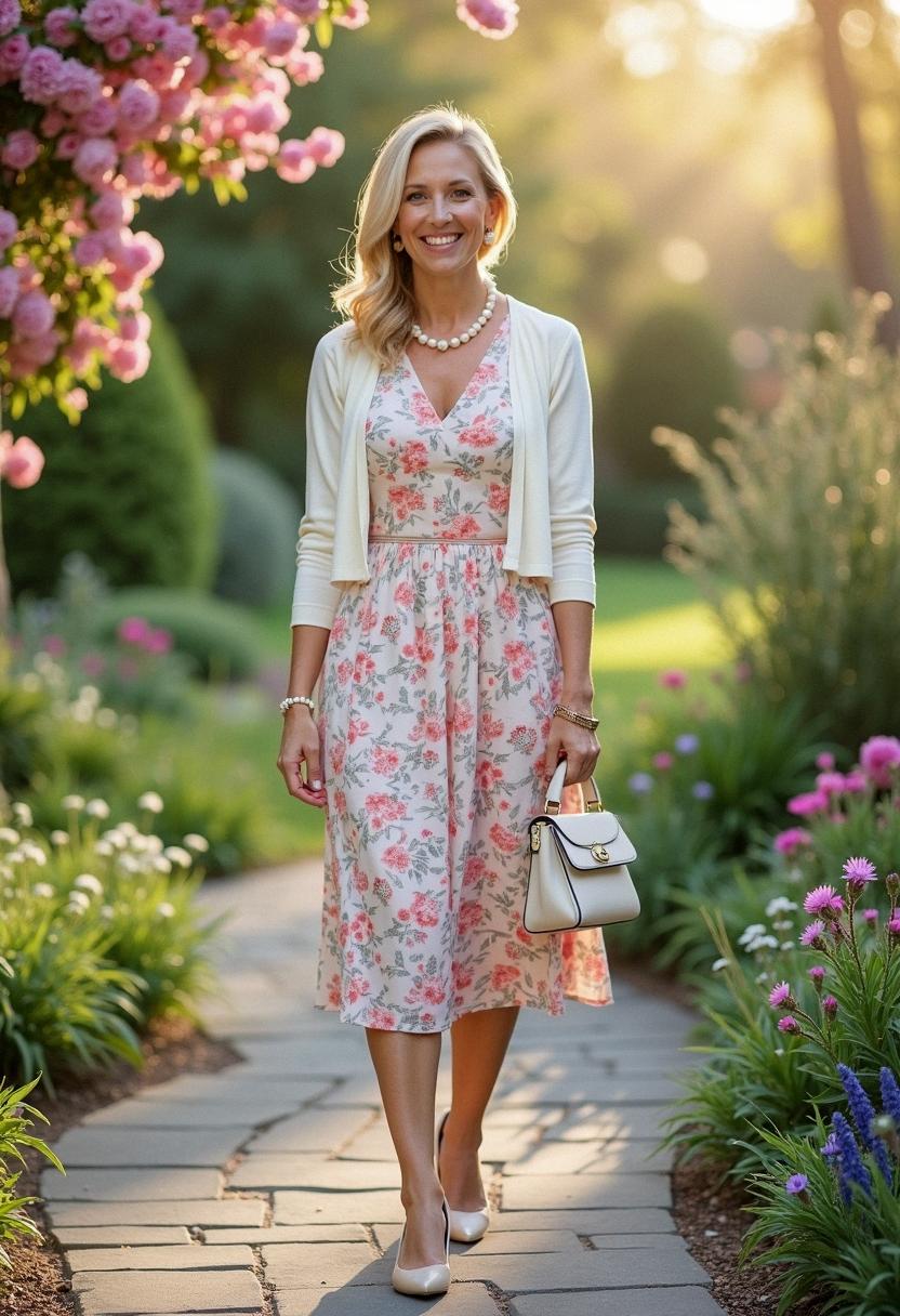 spring outfit for church