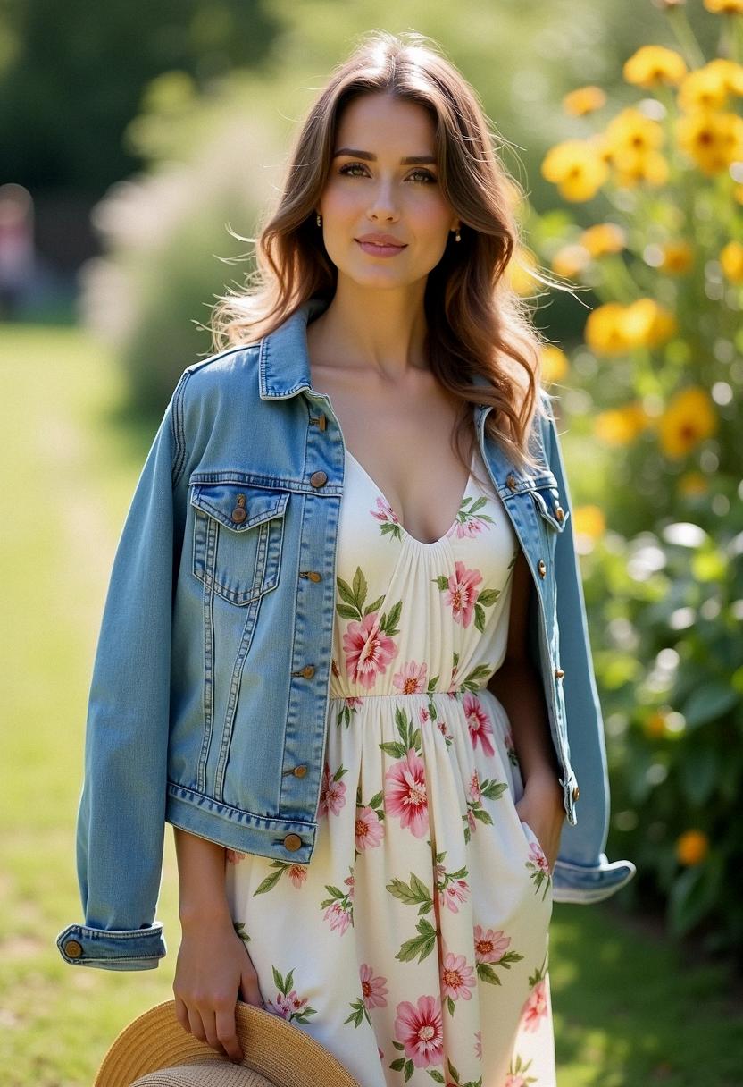 spring outfit dress casual