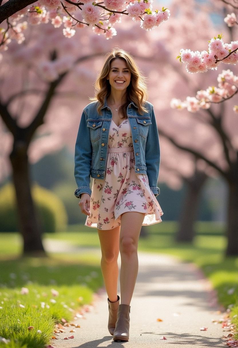 spring outfit dress casual