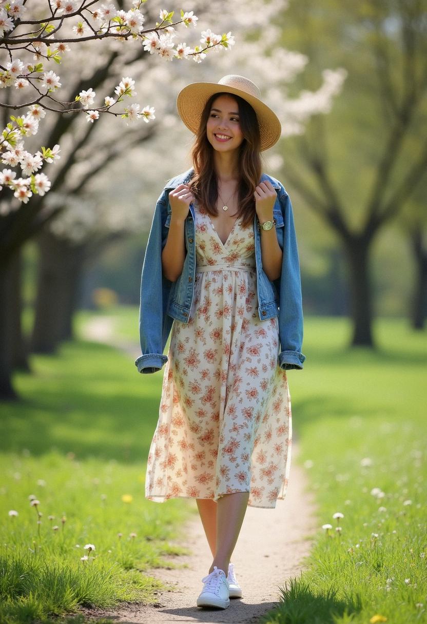spring outfit dress casual