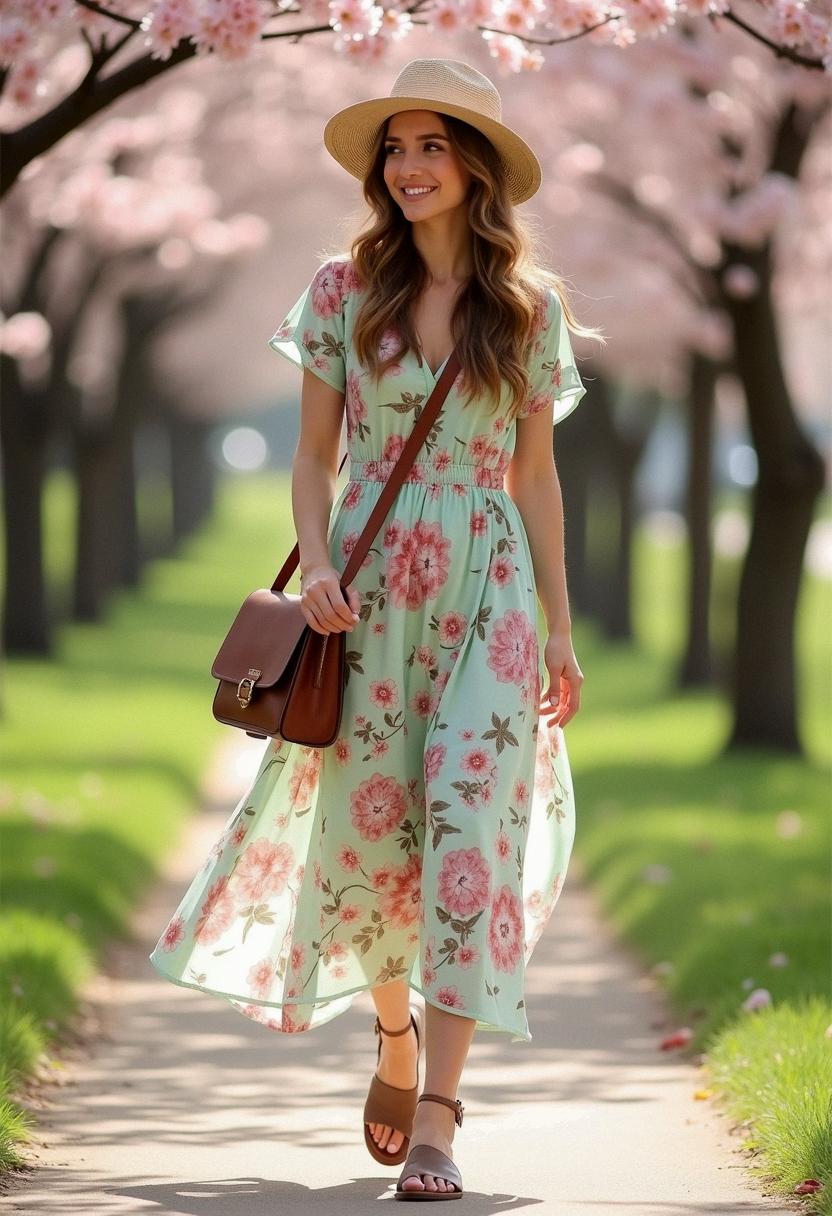 spring outfit dress casual