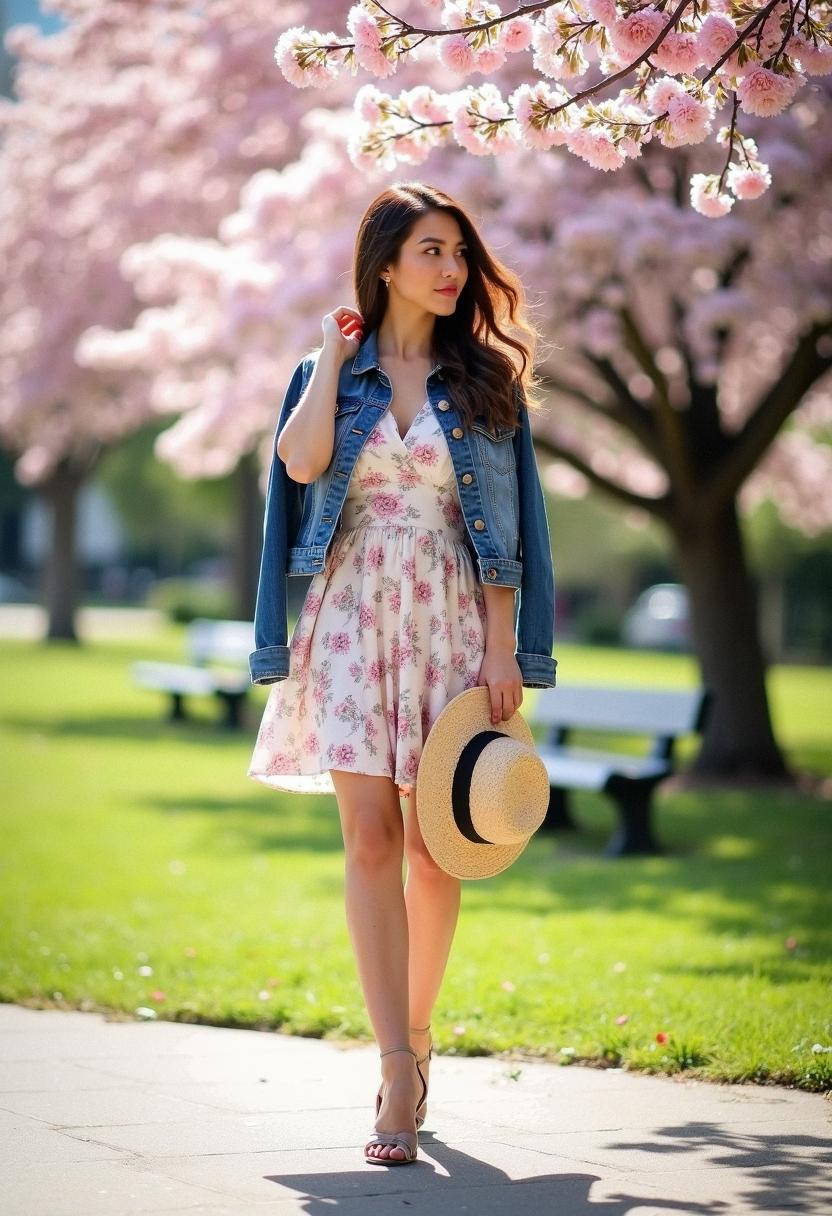 spring outfit dress casual