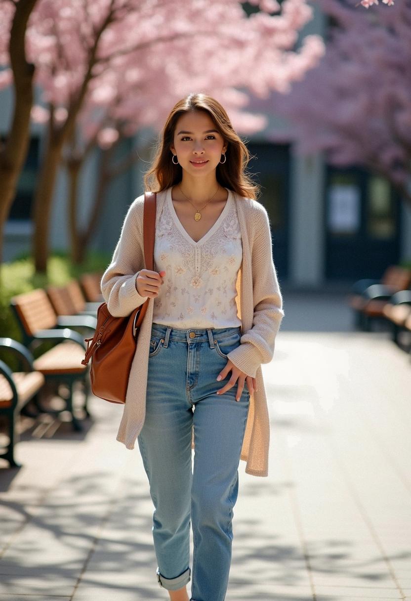 outfit spring for school