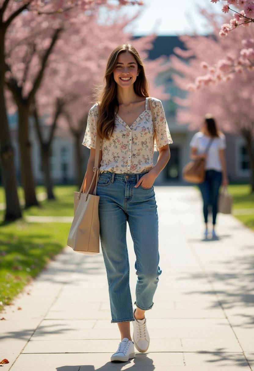 outfit spring for school