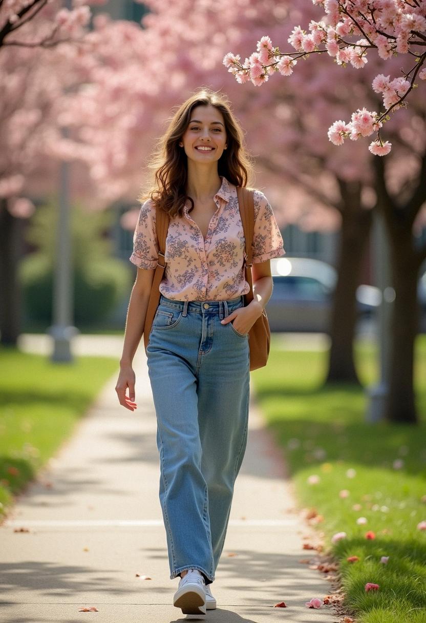 outfit spring for school