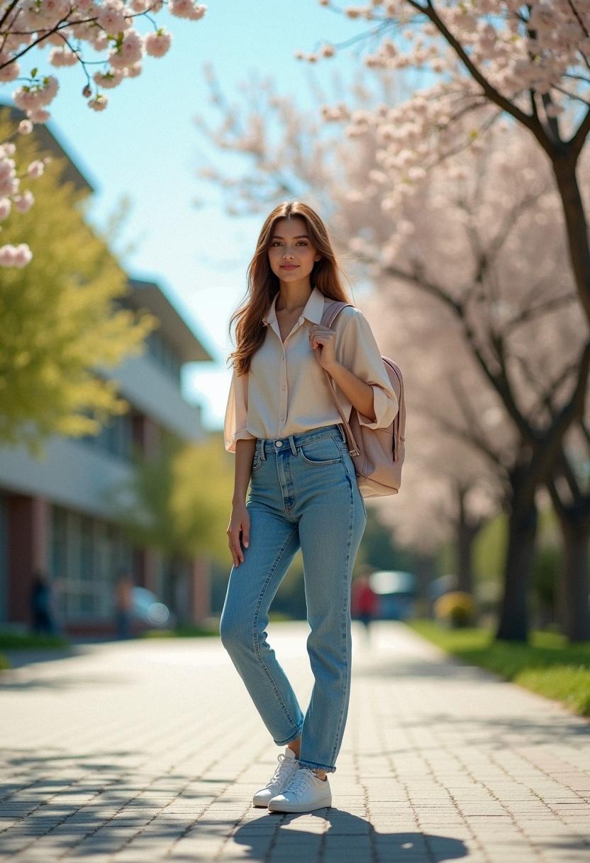 outfit spring for school