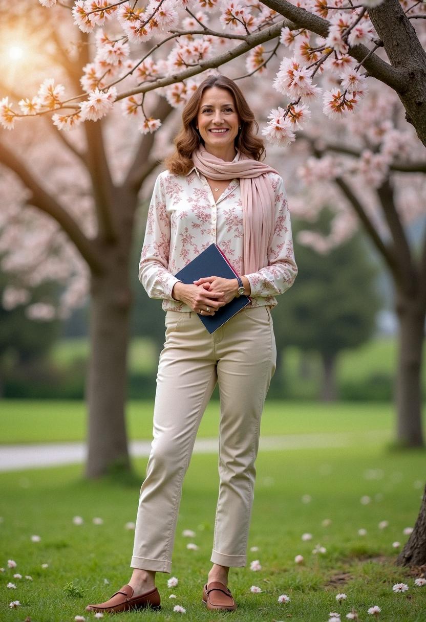 spring outfit for teacher