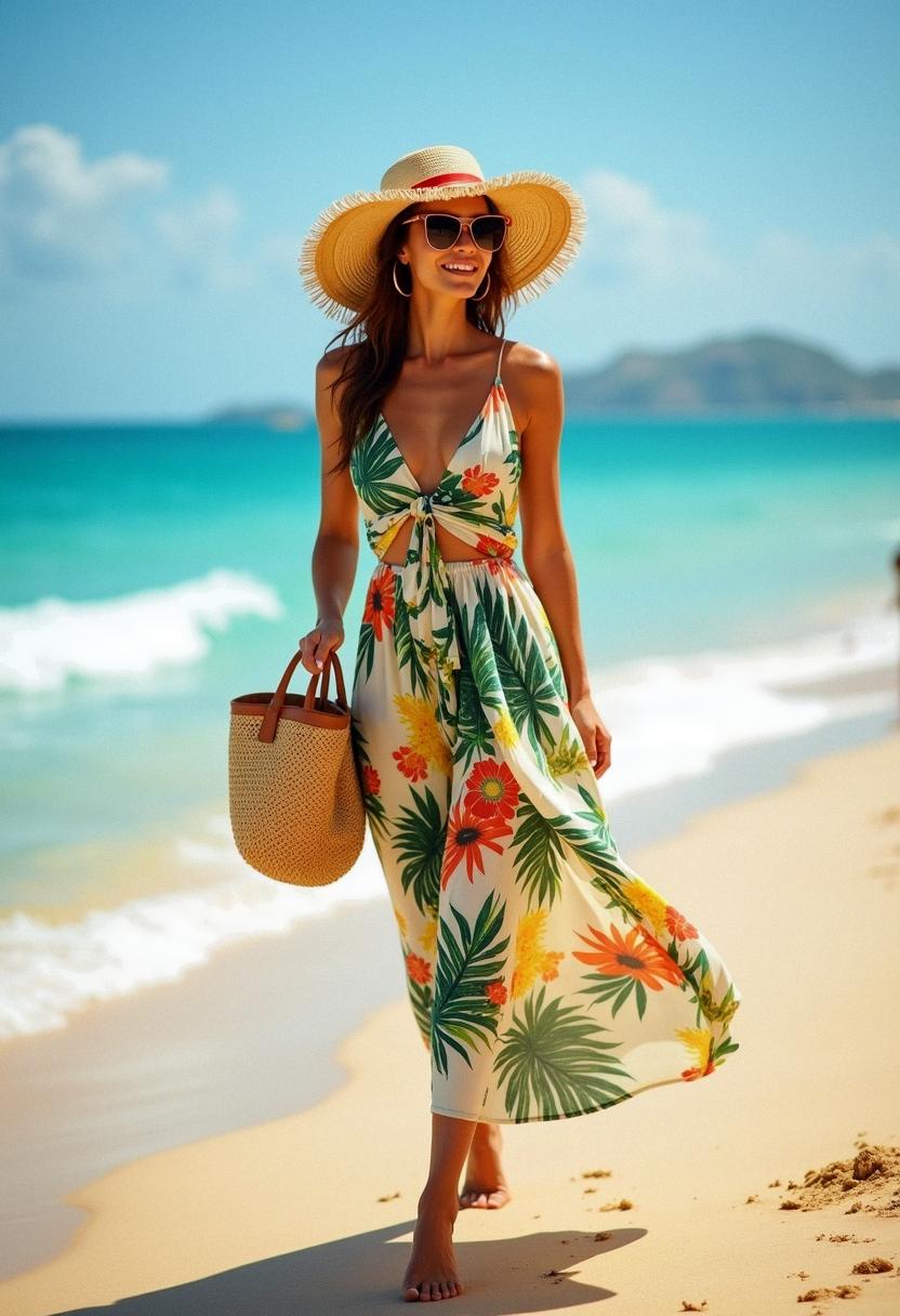 summer outfit for beach