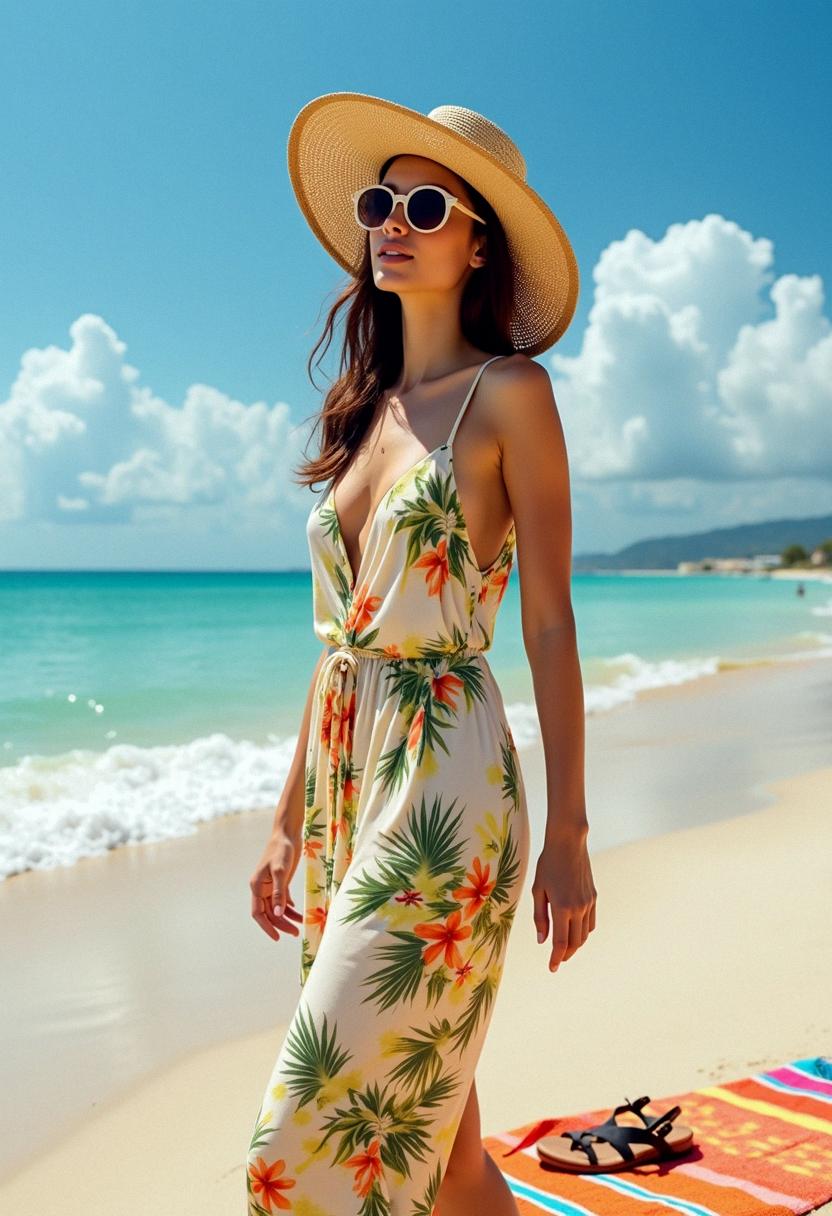 summer outfit for beach