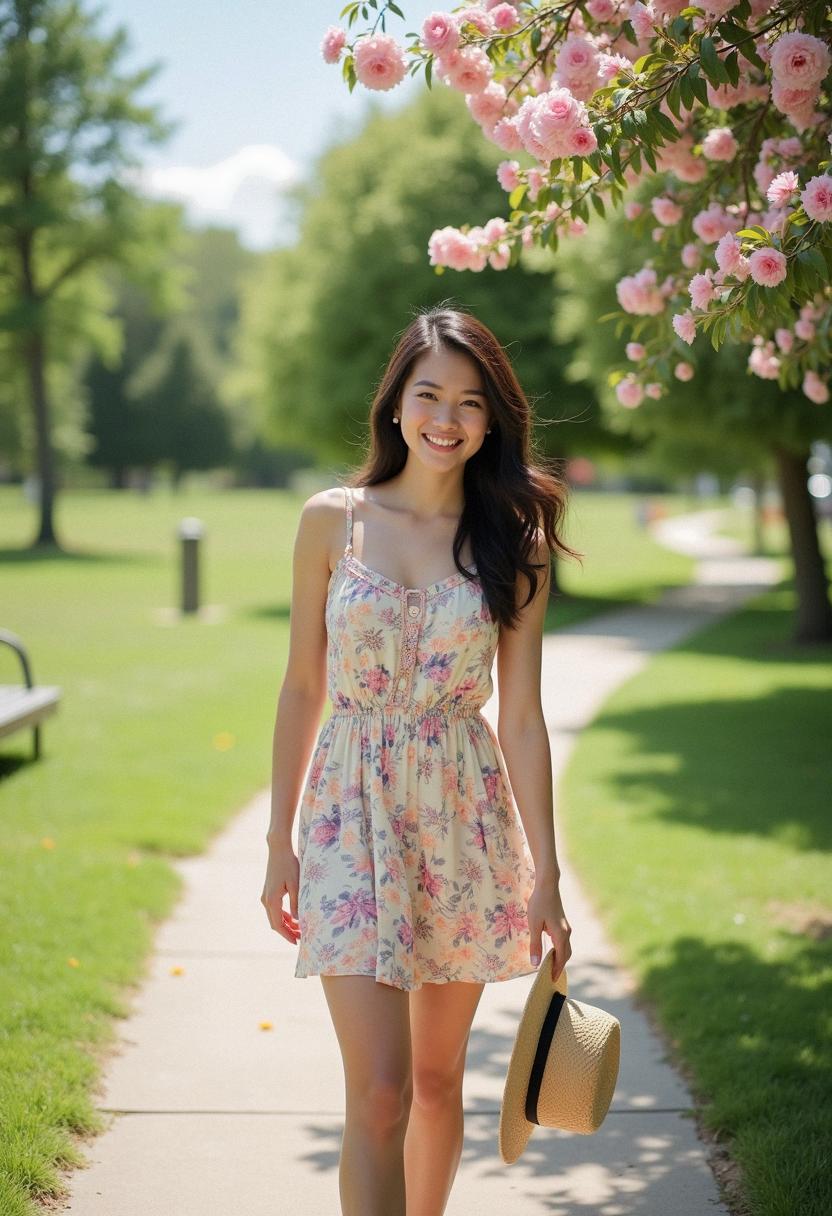 casual cute summer outfit